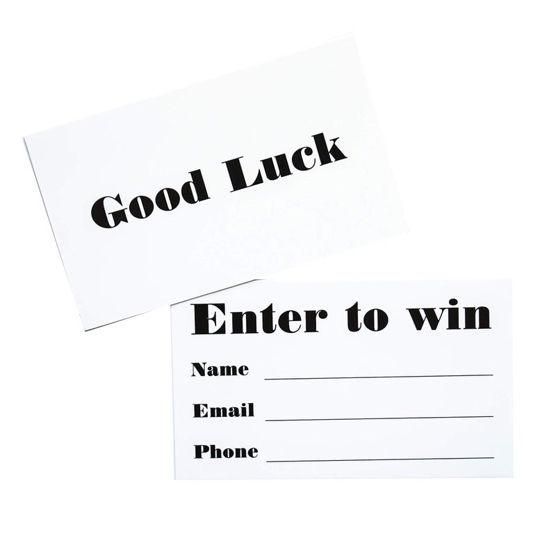 RXBC2011 Enter to Win Card 100pcs - Image 2